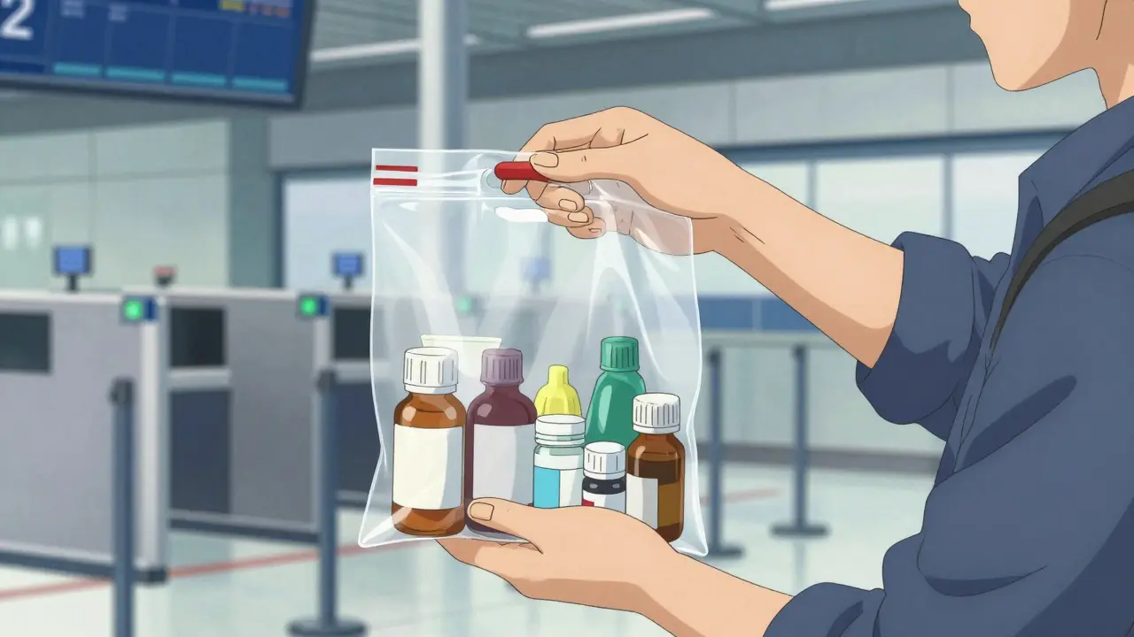 How to Clear Airport Security with Liquid Medications: A 2026 Guide